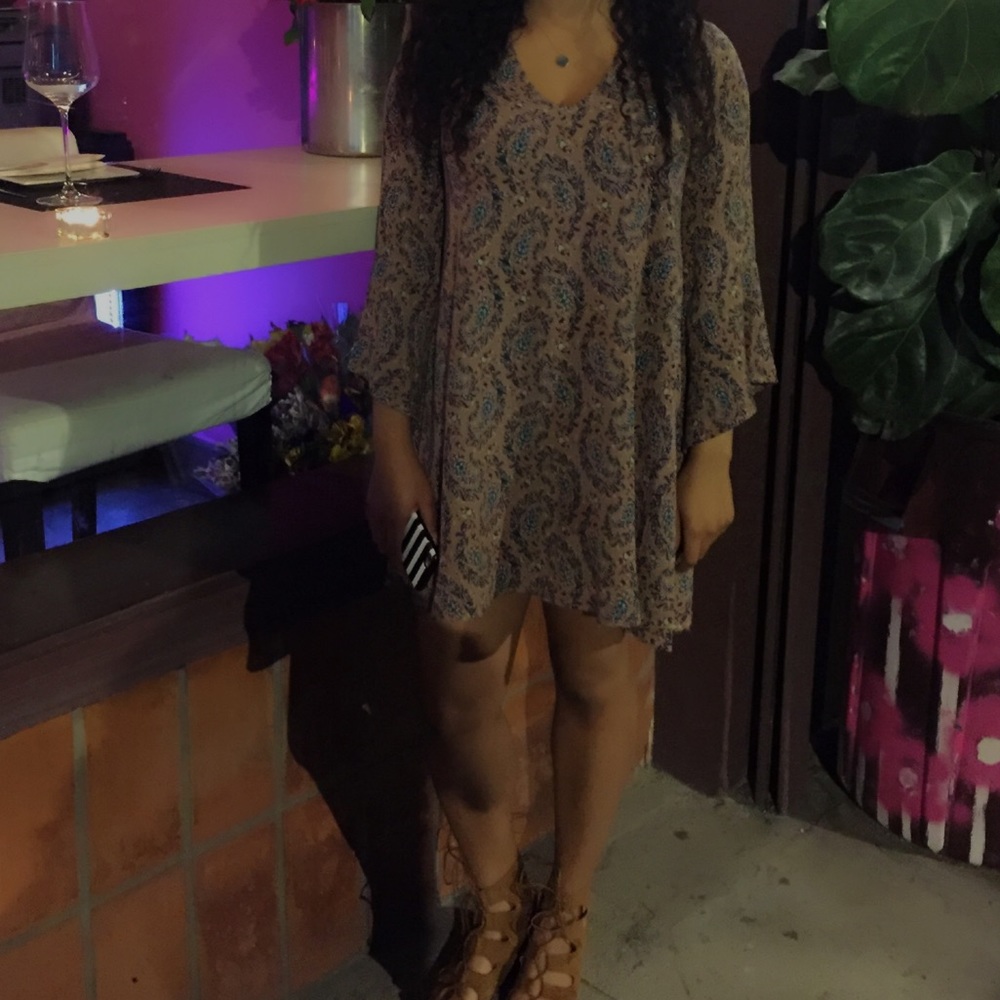 Lush multi colored dress